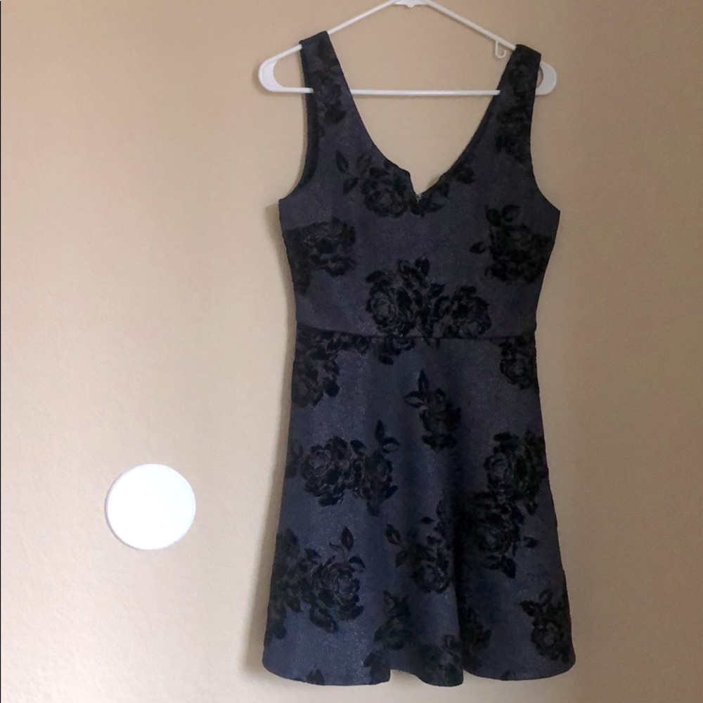Sparkle floral dress